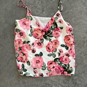 Floral Top- size M